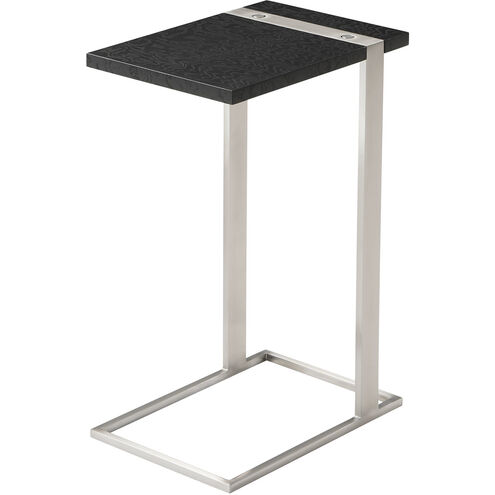 Theodore Alexander 22 X 15 inch Tamo Ash Veneer with Ebonised Accent Table