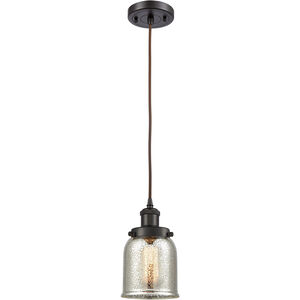 Small Bell 1 Light 5 inch Oil Rubbed Bronze Mini Pendant Ceiling Light, Ballston
