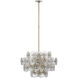 Julie Neill Gianna LED 24 inch Gild Chandelier Ceiling Light