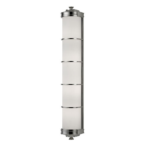 Albany 4 Light 4.75 inch Polished Nickel Wall Sconce Wall Light