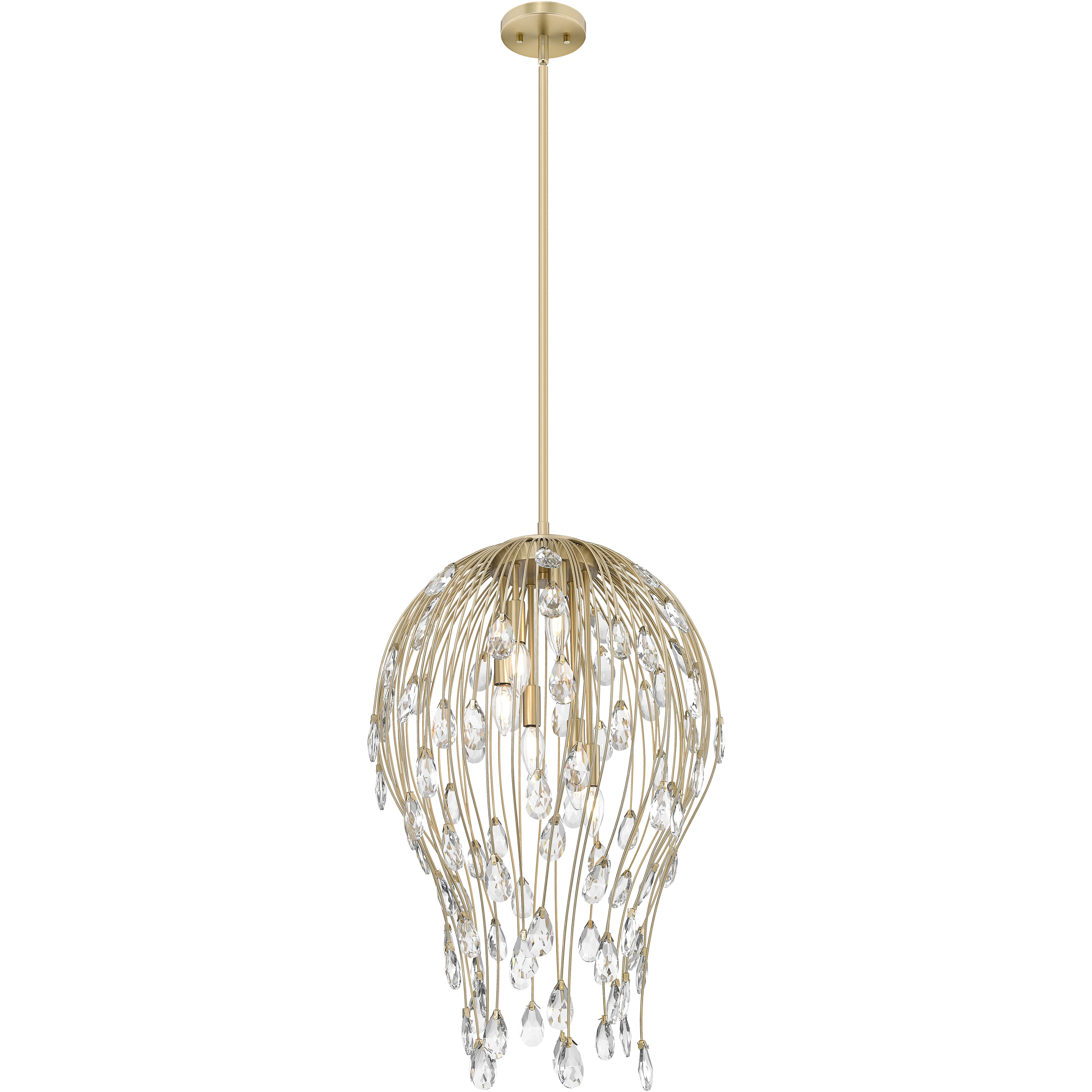 Gabriella Pendant Ceiling Light in Modern Gold