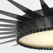 Suzanne Kasler Soleil LED 36 inch Bronze Semi-Flush Mount Ceiling Light