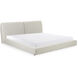 Zeppelin Light Grey Bed, Queen