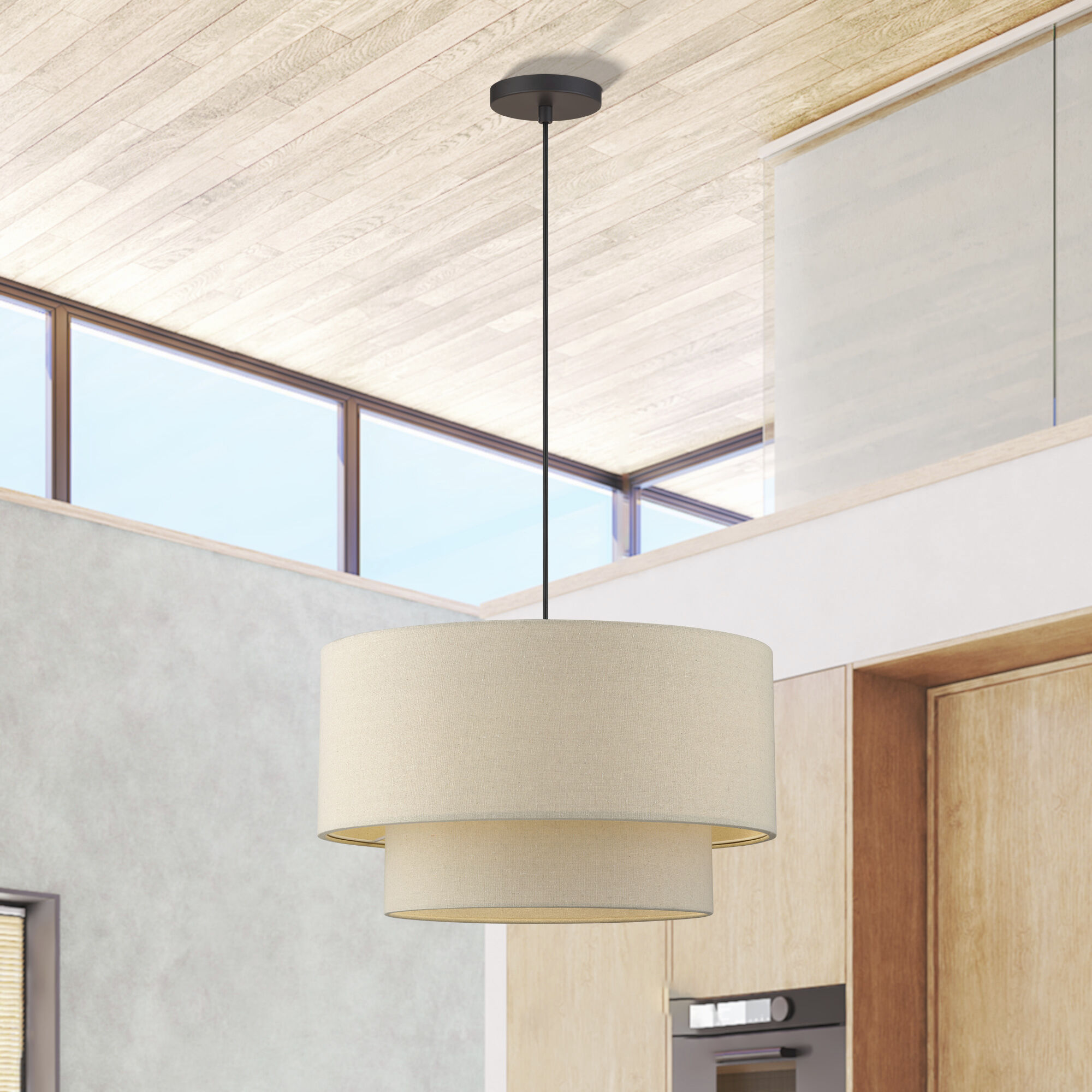 Bellingham 3 Light 20 inch Bronze Pendant Ceiling Light