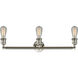 Franklin Restoration Bare Bulb LED 30 inch Brushed Satin Nickel Bath Vanity Light Wall Light