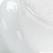 Ariel White Glass Shells, Set of 2