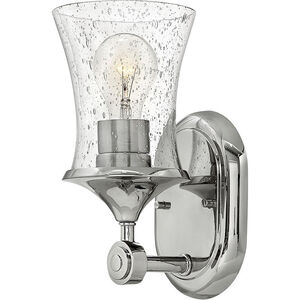 Thistledown LED 6 inch Polished Nickel Vanity Light Wall Light in Clear Seedy