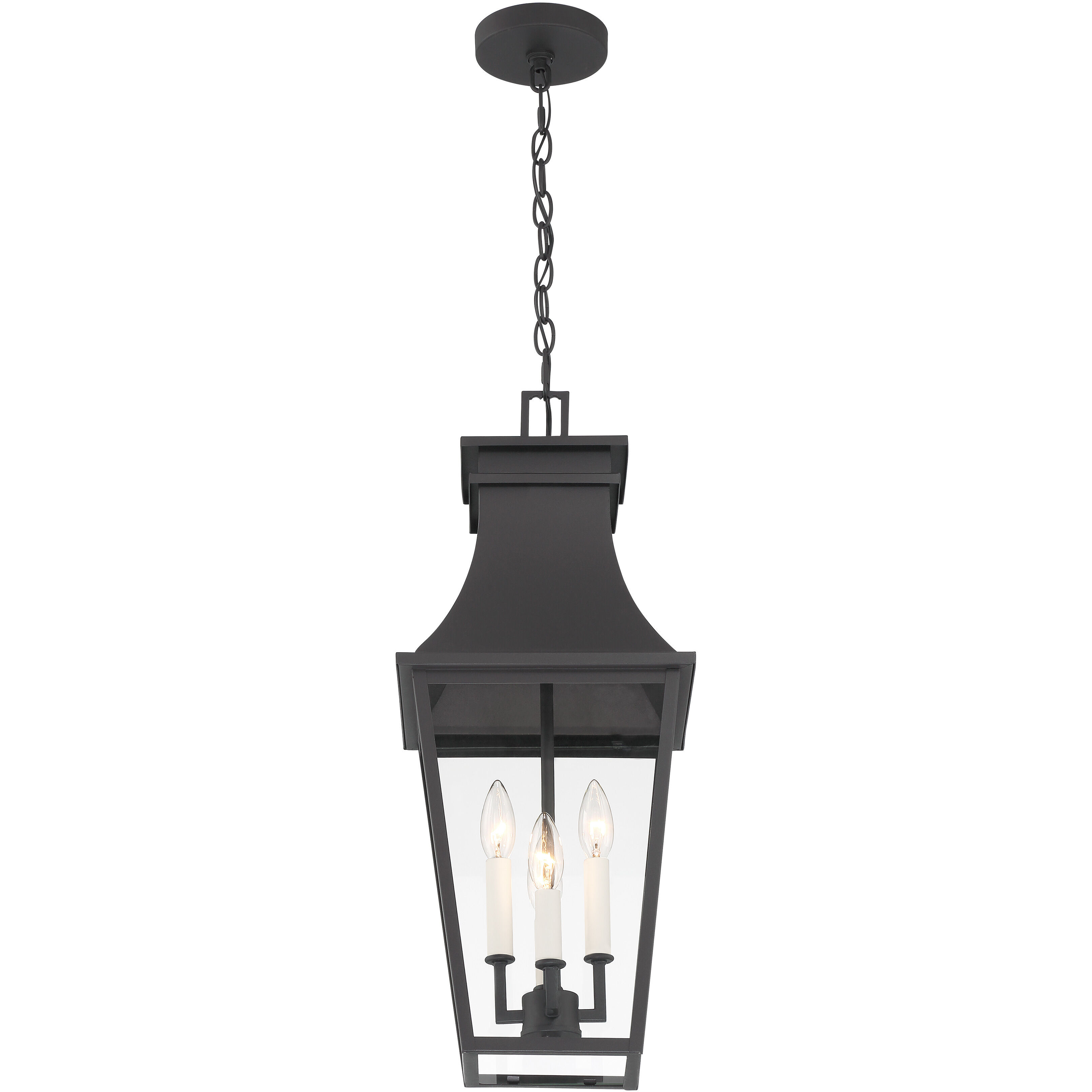 Gloucester 4 Light 10.38 inch Sand Coal Outdoor Chain Hung, The Great Outdoors