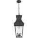 Gloucester 4 Light 10.38 inch Sand Coal Outdoor Chain Hung, The Great Outdoors