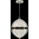 Mirage 3 Light 18.75 inch Silver Pendant Ceiling Light