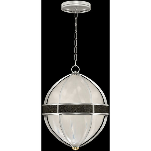 Mirage 3 Light 18.75 inch Silver Pendant Ceiling Light