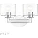 Bernardino 2 Light 16 inch Polished Chrome Vanity Wall Sconce Wall Light