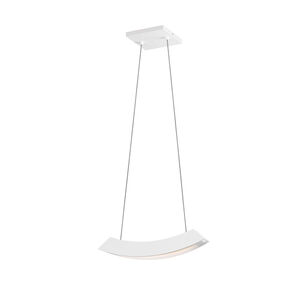 Kabu LED 12 inch Textured White Pendant Ceiling Light