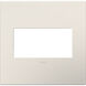 Adorne Satin Light Almond Wall Plate, 2-Gang