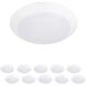 Disc LED 9.18 inch White Flush Mount Ceiling Light in 10, WAC Limited