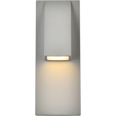 Raine 13 inch Silver Outdoor Wall Light