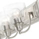 Birmingham 6 Light 48 inch Brushed Nickel Vanity Sconce Wall Light 