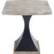 Lidiya Gray Wood & Metal End or Side Table