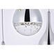 Amherst LED 24 inch Chrome Chandelier Ceiling Light