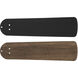 Gallant 52 inch Matte Black with Reversible Matte Black/Sepia Brown Blades Indoor/Covered Outdoor Ceiling Fan