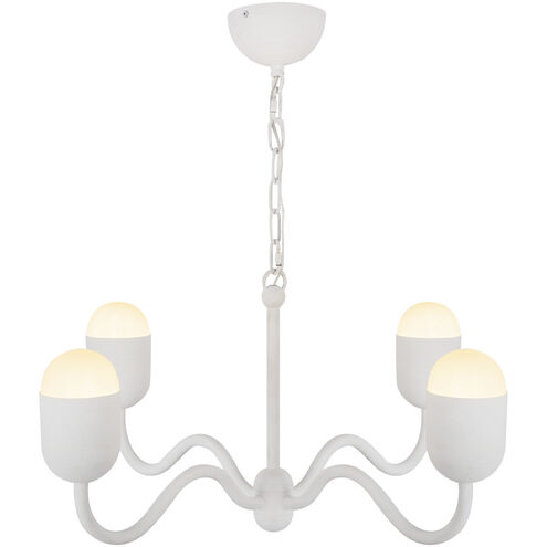 Alora Mood Effie 4 Light 27 inch Antique White Chandelier Ceiling Light