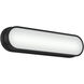Daines LED 18.75 inch Black Bath Bar Wall Light