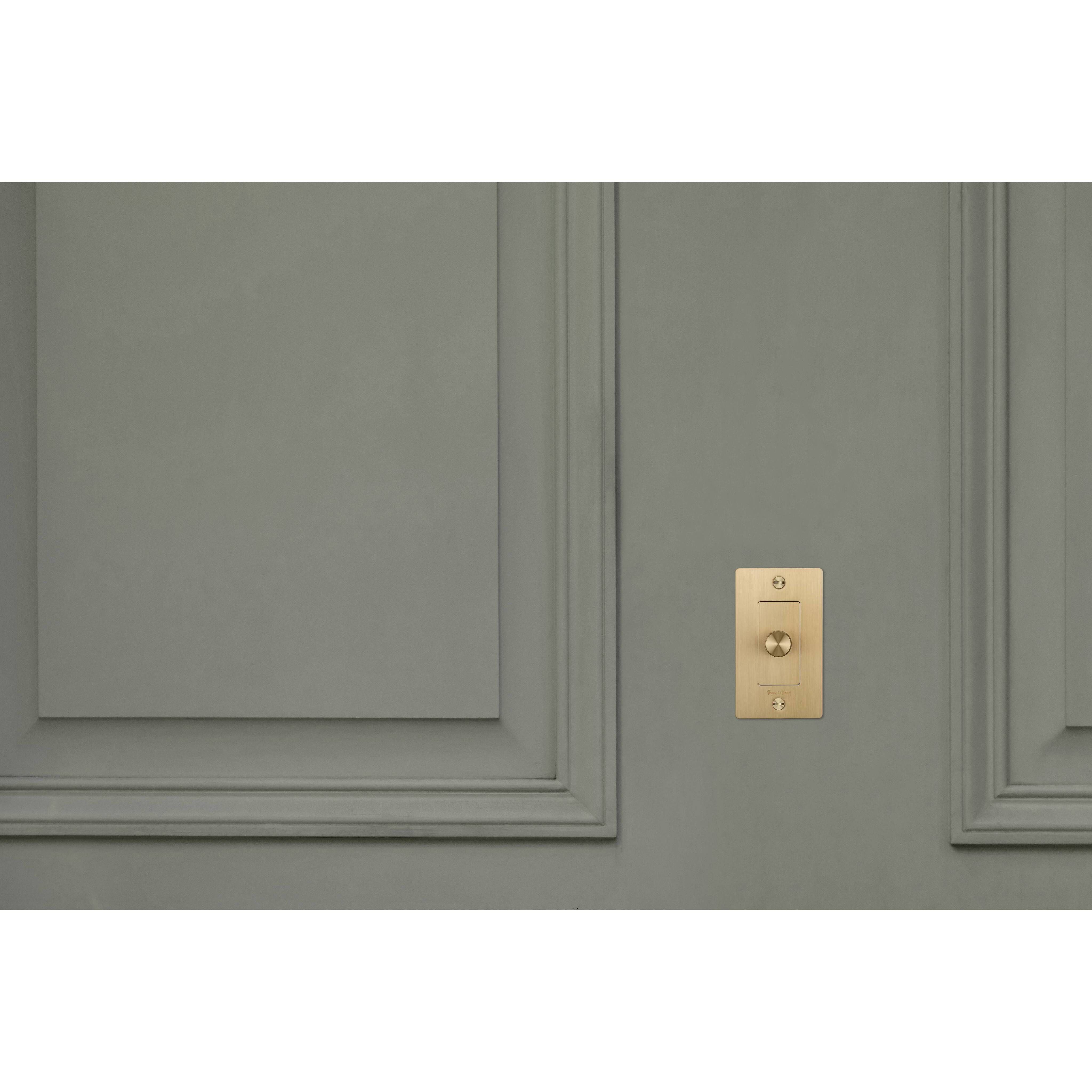 1G 100-120 Smoked Bronze Dimmer Switch, LED