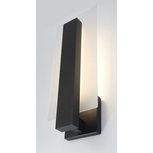 Carta LED 17.75 inch Black Outdoor Sconce