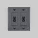 2G Toggle 120-277 Smoked Bronze Light Switch