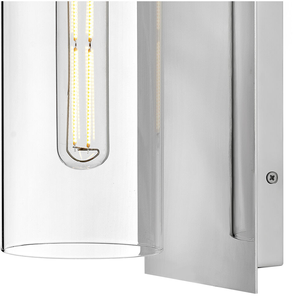 Lane LED 5 inch Polished Nickel Sconce Wall Light