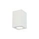 Cube Arch LED 5.5 inch White Outdoor Flush in Flood, 90, 2700K