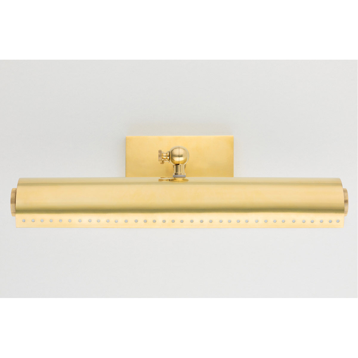 Hampshire 50 watt 15.75 inch Aged Brass Picture Light Wall Light, Medium