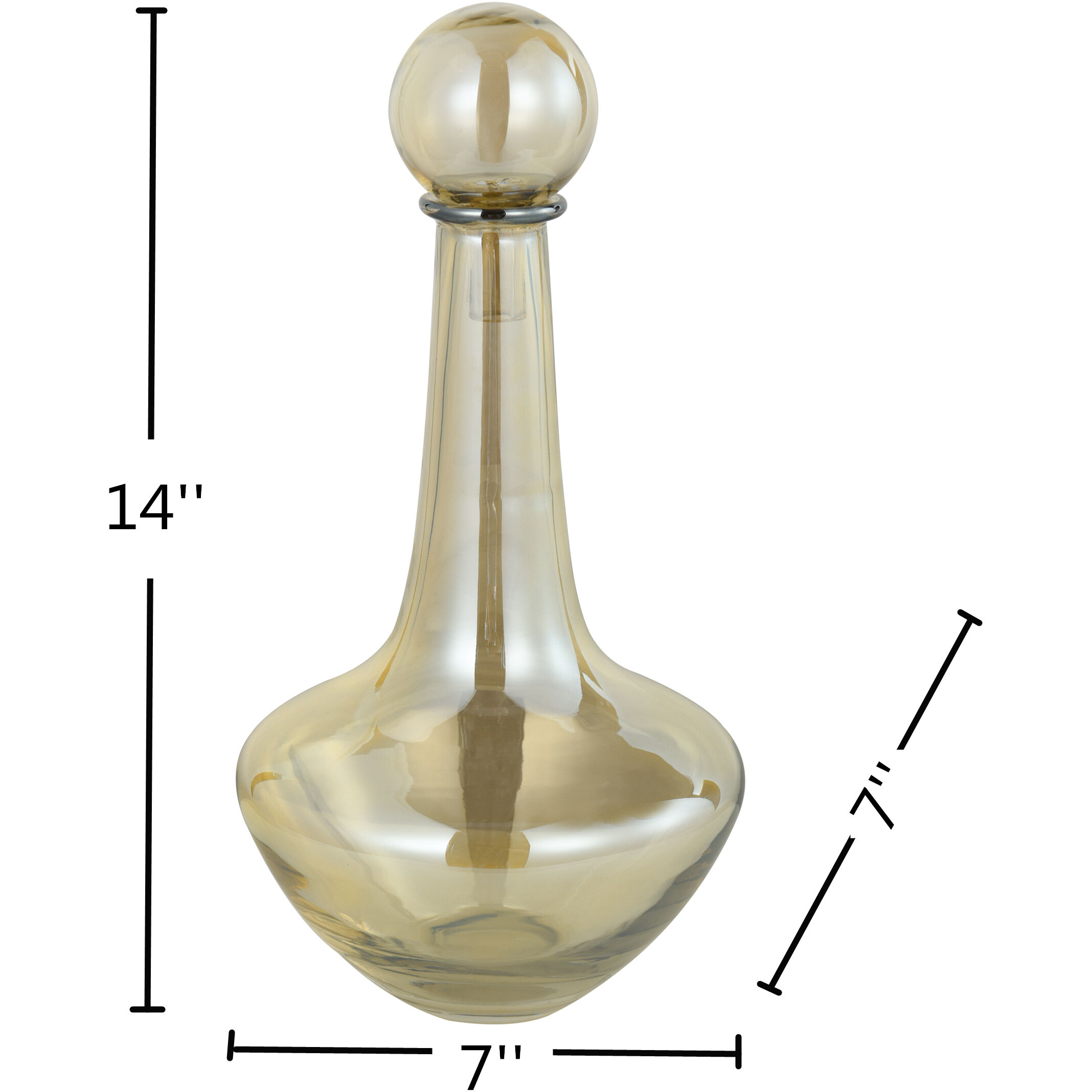 Pawn 13.8 X 7.1 inch Vase