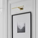 Ian K. Fowler Petrel 15 watt 18 inch Hand-Rubbed Antique Brass Picture Light Wall Light