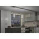 Viho LED 10 inch Polished Nickel Pendant Ceiling Light