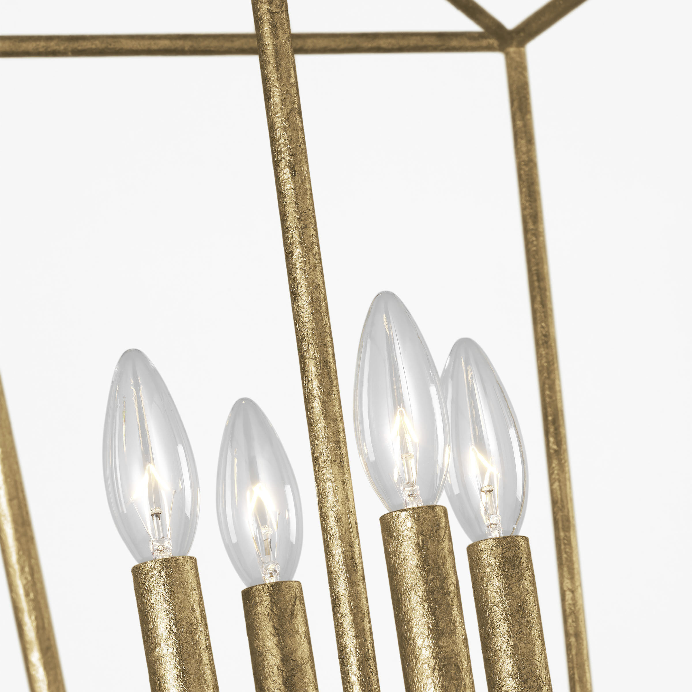 ED Ellen DeGeneres Viota 4 Light 18 inch Casted Gild Pendant Ceiling Light