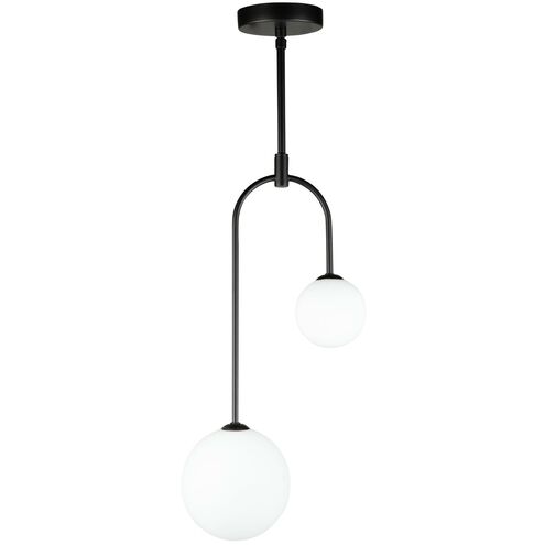 Comet LED 10 inch Semi Matte Black Pendant Ceiling Light