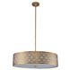 Arabella 6 Light Gold Pendant Ceiling Light