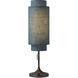 Lollipop 31 inch 14 watt Black Nickel Table Lamp Portable Light