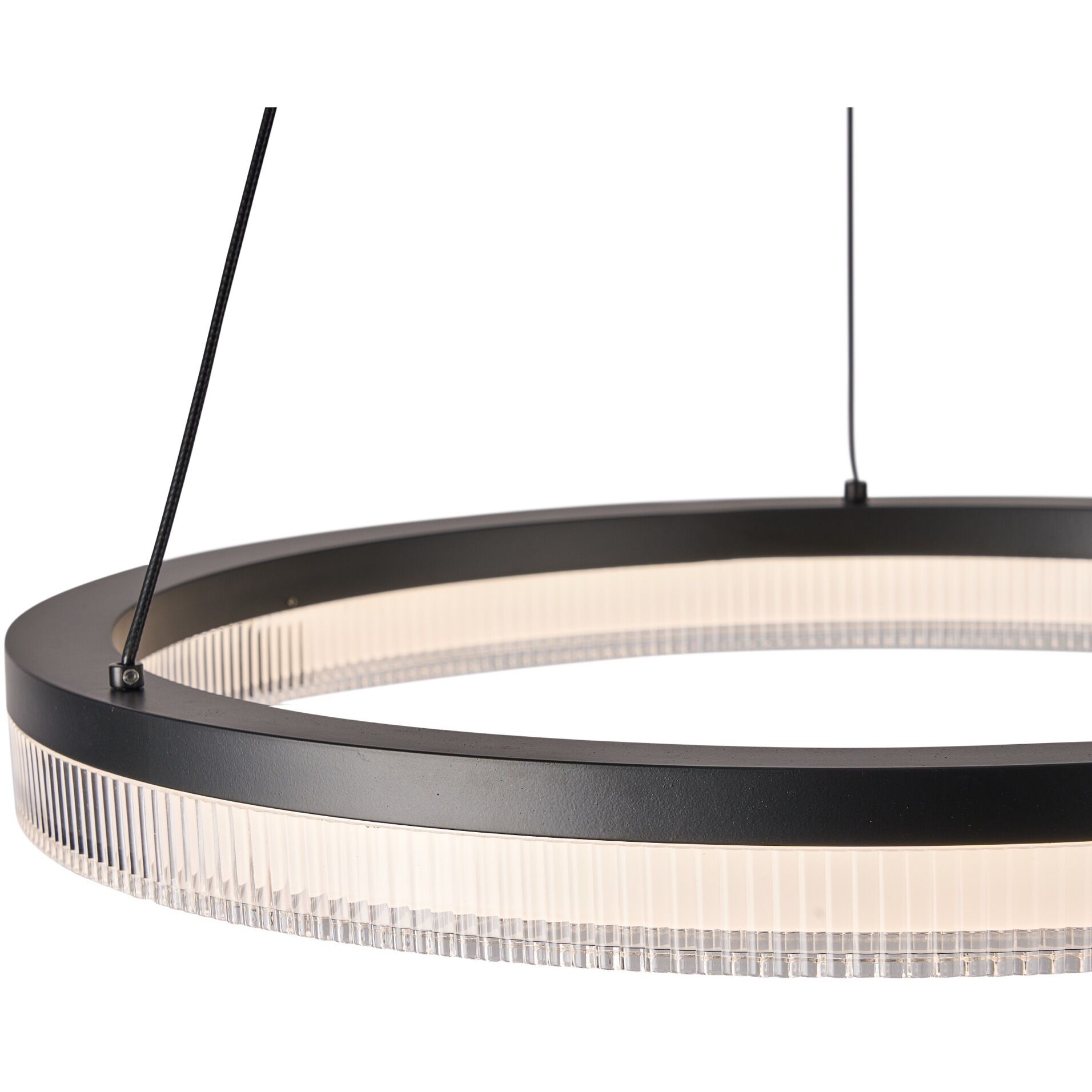 Ari LED 15.8 inch Black Pendant Ceiling Light