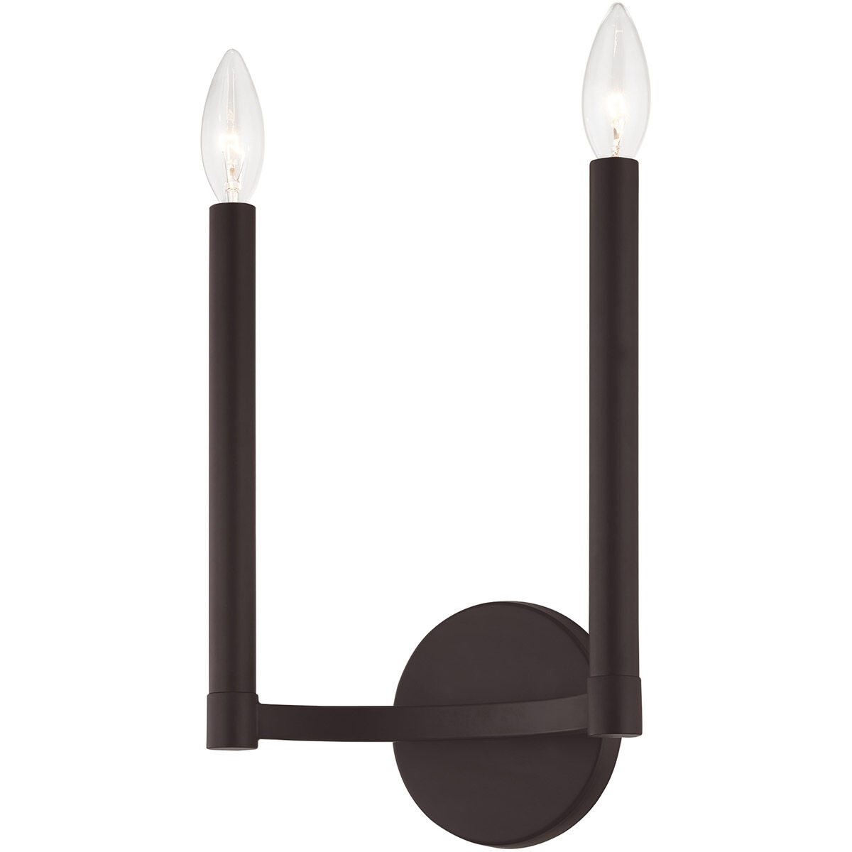 Alpine 2 Light 9 inch Bronze ADA Wall Sconce Wall Light