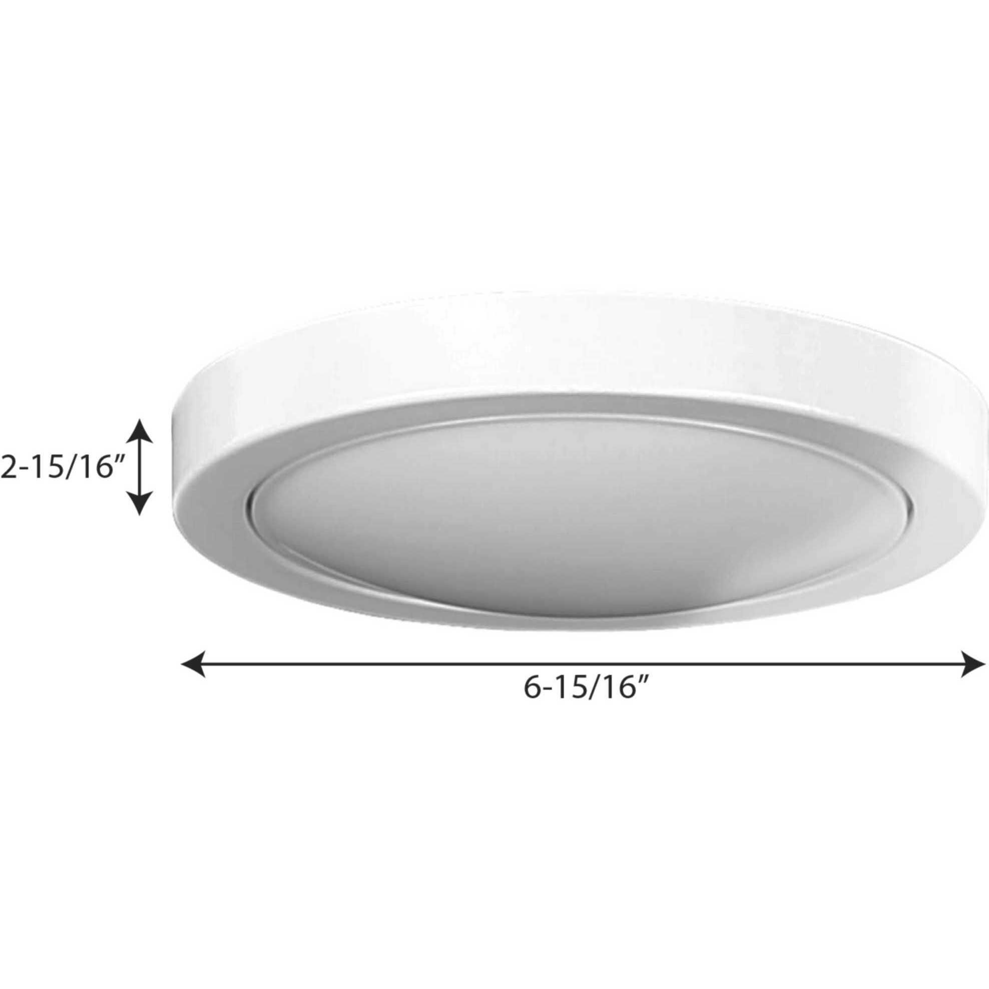 AirPro LED Satin White Fan Light Kit in Matte White