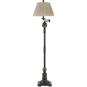 Aberdeen 63 inch 150 watt Antique Bronze Floor Lamp Portable Light
