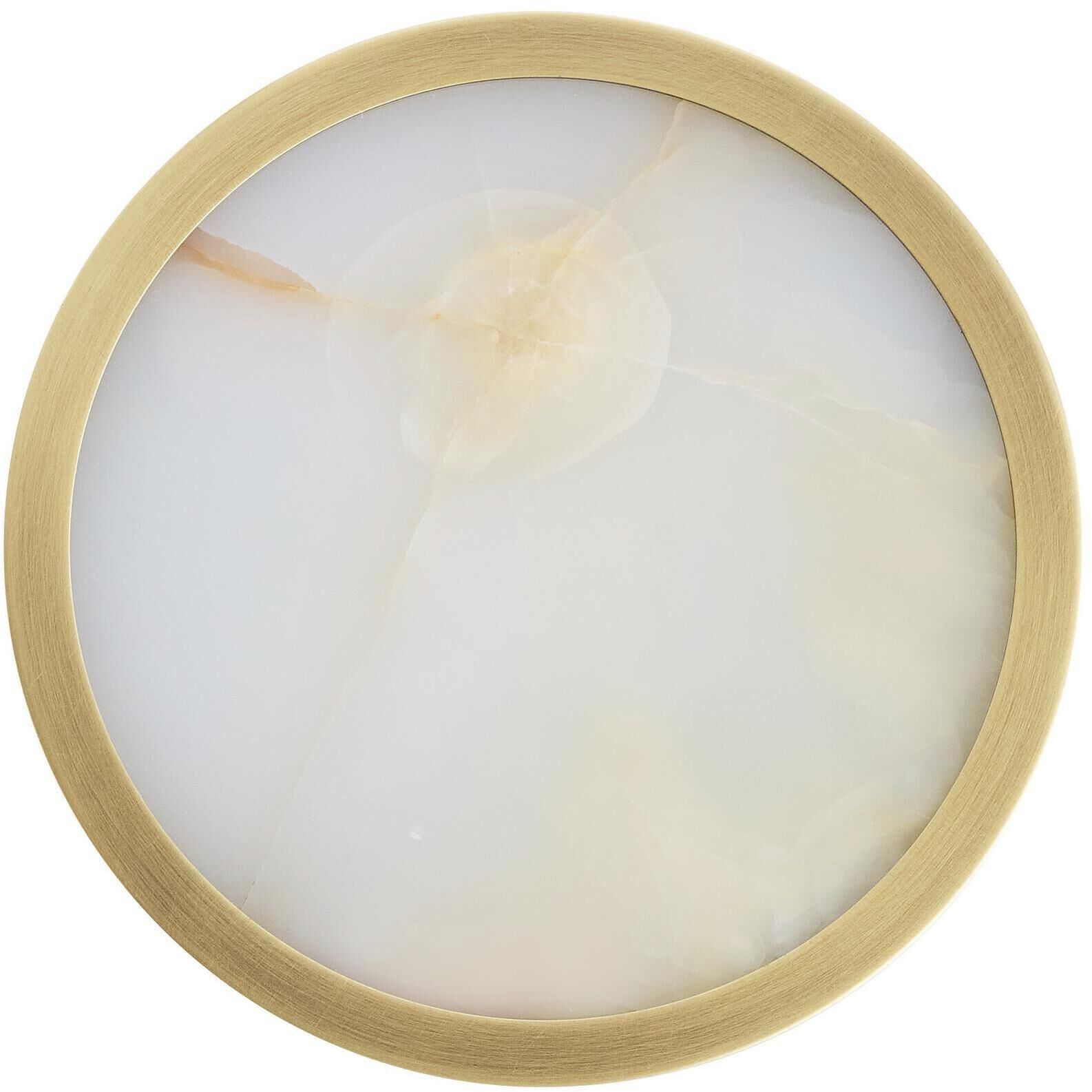 Louisa 1 Light 6.5 inch Antique Brass Flush Mount Ceiling Light