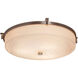 Porcelina LED 20.75 inch Brushed Nickel Flush Mount Ceiling Light