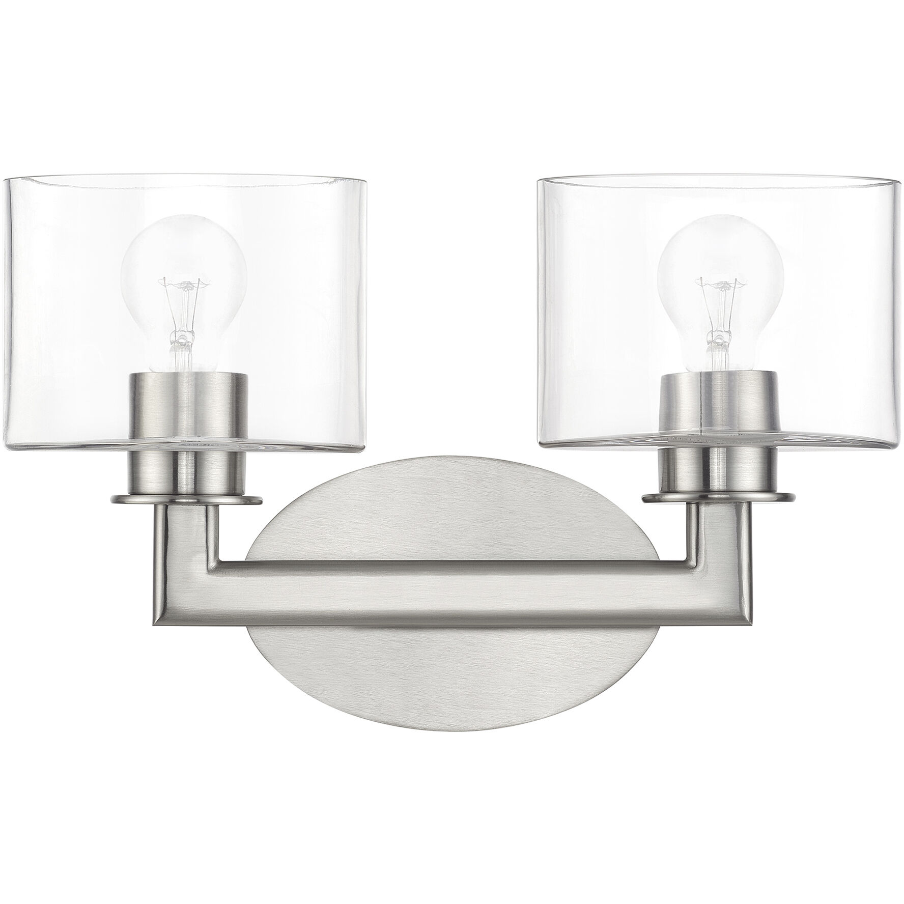Bernardino 2 Light 16 inch Brushed Nickel Vanity Wall Sconce Wall Light