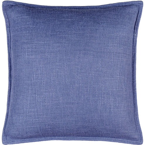 Thurman 20 X 20 inch Blue / Slate Blue / Marine Blue / Light Purple Accent Pillow