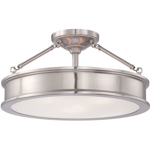 Harbour Point 3 Light 19.00 inch Semi-Flush Mount