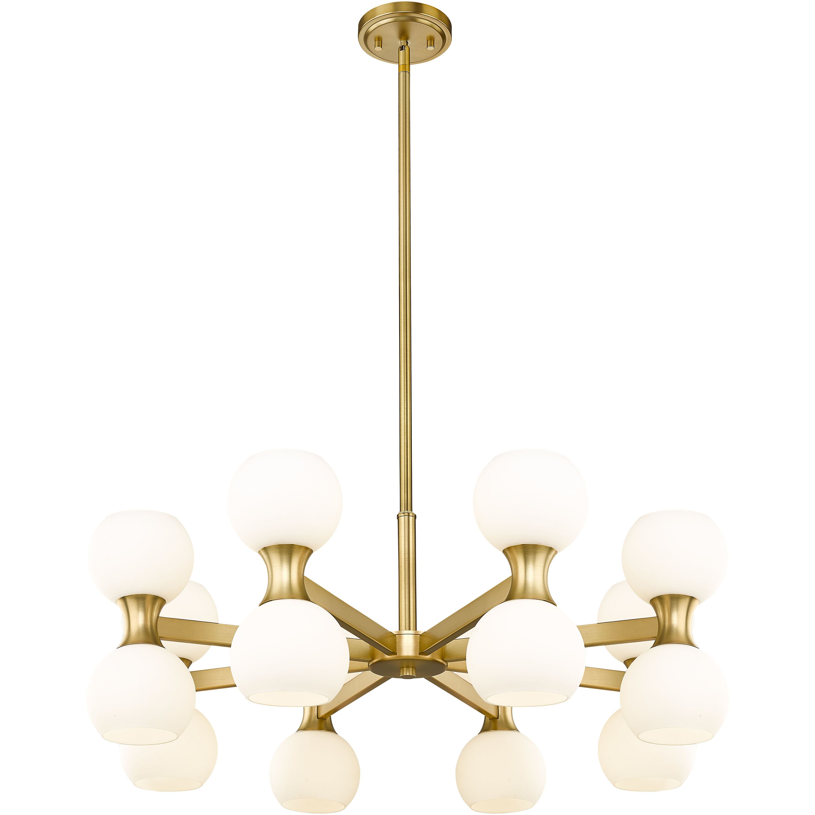 Artemis 16 Light 32 inch Modern Gold Chandelier Ceiling Light