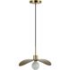 Christobel LED 16 inch Aged Brass Pendant Ceiling Light